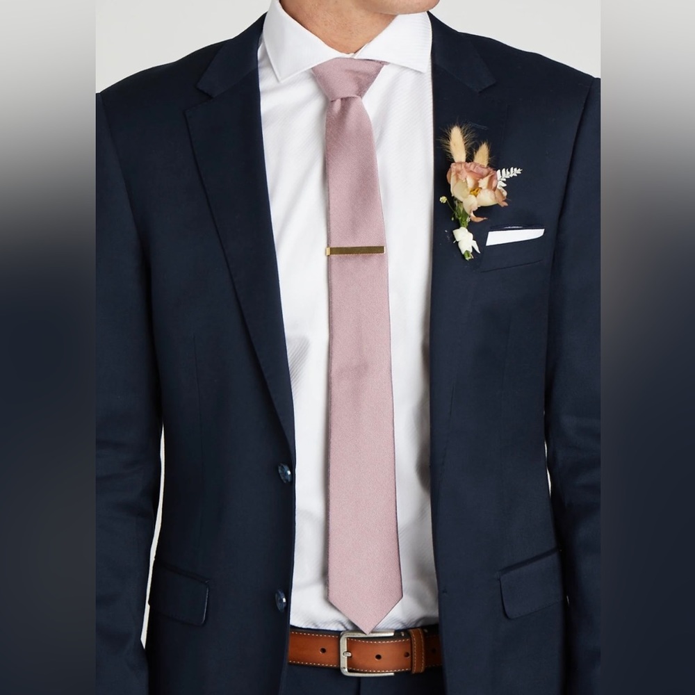 Birdy Grey Simon Necktie - Dark Mauve. 3 Available. Still in original packaging